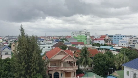 Aerial Phnom Penh Stock-Footage 120660704