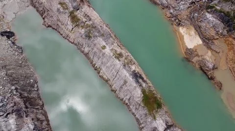 Aerial photography using drones Stock Photos