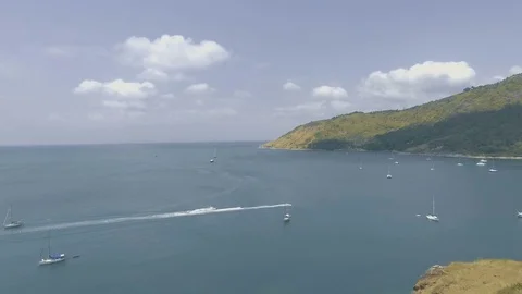 Aerial Phuket View Point 스톡 동영상 72972284
