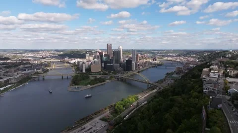 Aerial Pittsburgh Rising Vidéo 248570107