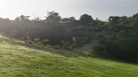 Aerial Pool View Stock Footage 277896387