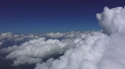 Aerial Puffy Clouds 스톡 동영상 41415697
