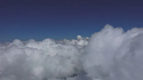 Aerial Puffy Clouds 스톡 동영상 41416432