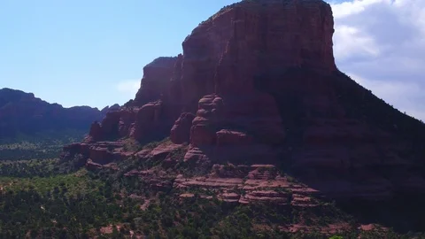 Aerial Red Rock Formations In Utah Stock Footage 75729232