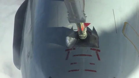 Aerial Refueling  Video stock 81893555