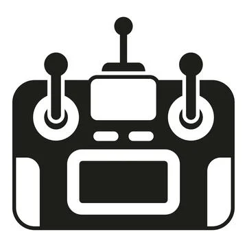 Aerial remote control icon simple vector. Drone vehicle Stock Illustration