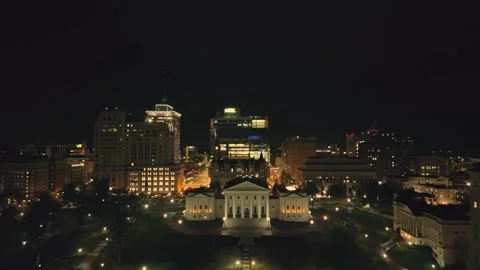 Aerial - Richmond, VA Video stock 336421600