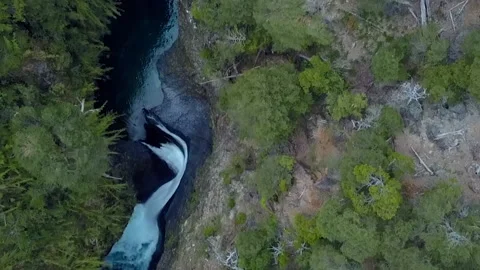 Aerial of a river bed Video stock 139041883