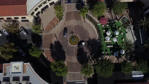 Aerial round about top down tilt up reveal Stock Footage 164885379