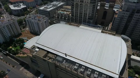 Aerial of Sandton CBD Stock Footage 311922568
