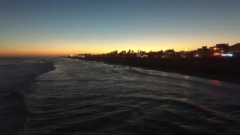 Aerial scene with beach drones. Stock Footage 156988717