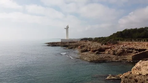Aerial sea view Stock Footage 127185398
