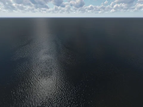 Aerial sea water Stock Footage