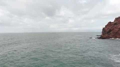 Aerial Seashore view 4K Vídeos de archivo 117264593