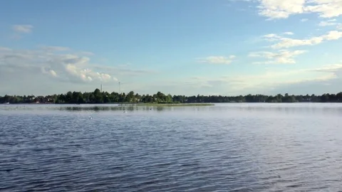 Aerial Sestroretsk Stock Footage 81224807