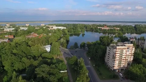 Aerial Sestroretsk 動画素材 81224810