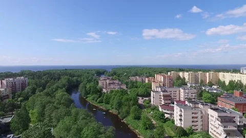 Aerial Sestroretsk 動画素材 81224812