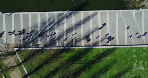 Aerial Shadows Stock Footage 220786604
