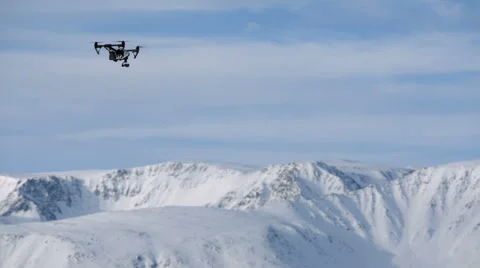 Aerial shooting in the mountains Stock Footage 67287101