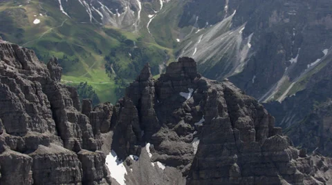 Aerial Shot Alps 005 Stock-Footage 33145376