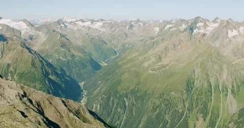 Aerial Shot in the Alps 03 Stock Footage 142964249
