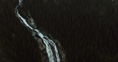 Aerial Shot in the Alps 51 Stock Footage 142969332