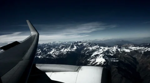 Aerial shot of the Andes Stock Footage 32158243