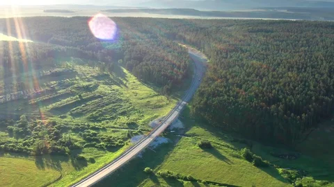 Aerial shot of the area. Stock Footage 112653925