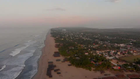 Aerial Shot Beach Video stock 149532607
