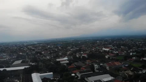 Aerial Shot Drone View Flight over cinematic Stock Footage