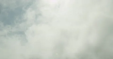 Aerial shot flying through the clouds Stock Footage 145944506