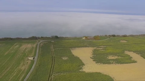 Aerial shot going to cloud Video stock 76912106