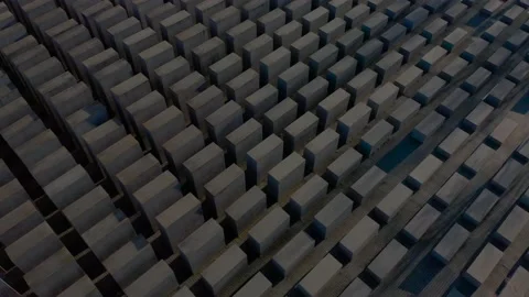 Aerial Shot of the Holocaust Memorial Stock Footage