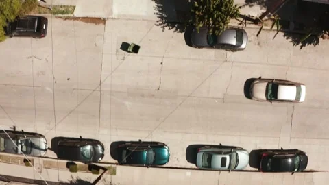 Aerial Shot of LA 7 Stock Footage 244674755