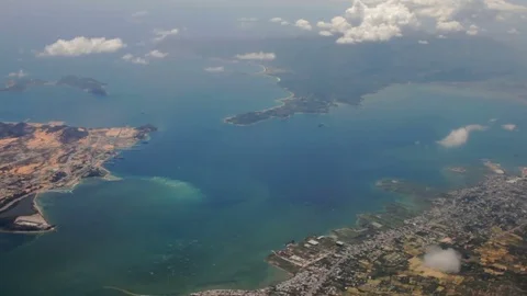 Aerial shot of the landscape Stock Footage 73322482