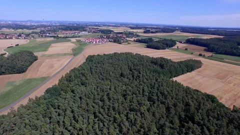 Aerial Shot || LIND 02 Stock Footage 91977637