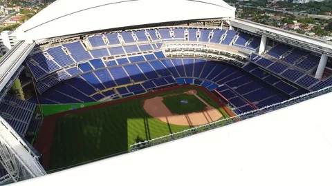 Watching the Marlins Park (loanDepot Park) Roof Open During a Marlins Game  