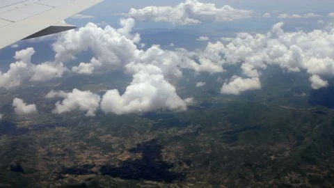 Aerial shot of the mountains Stock-Footage 73323286