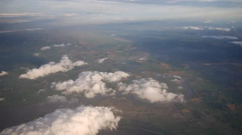 Aerial Shot over Spanish Fields Video stock 35936883