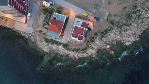 Aerial Shot of Peninsula Vídeos de archivo 307702735