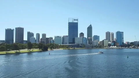 	Aerial shot of Perth Stock Footage 89292094