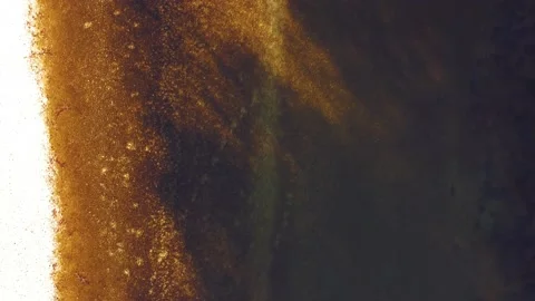 Aerial shot of the river 스톡 동영상 229539936