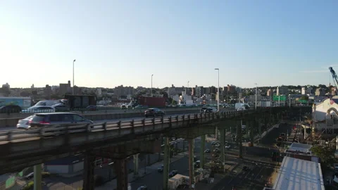 Aerial Shot - Rush Hour - Traffic Stock Footage 247205853