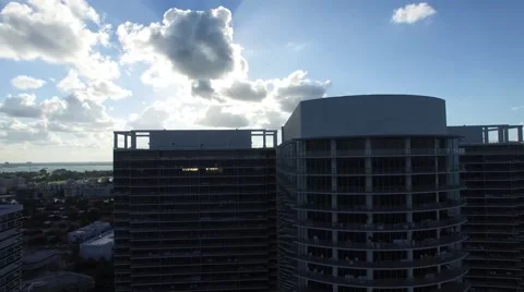 Aerial Shot of Skyscraper Stock Footage 66558135
