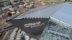 Fisheye View of Minnesota Vikings US Bank Stadium in Minneapolis Editorial  Image - Image of game, inside: 74783050