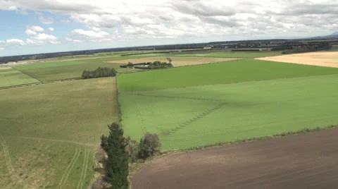 Aerial Shots of beautiful Fields Stock Footage 34250163
