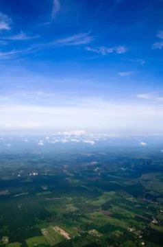 Aerial sky Foto stock
