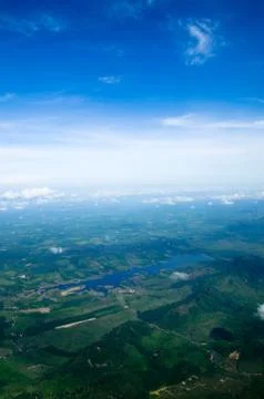 Aerial sky Stock Photos
