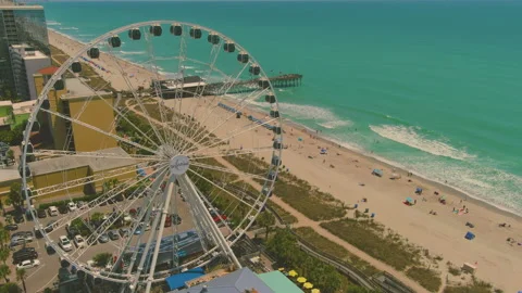 Aerial Skywheel 스톡 동영상 221805357