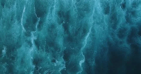 Aerial Slow Motion Drone View of Waves El Salvador_LunaVista Stock Footage 243145305